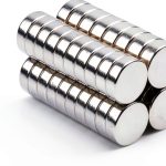 Deryun 8x2.7mm Rare Earth Magnets Nickel Coated Silver-0
