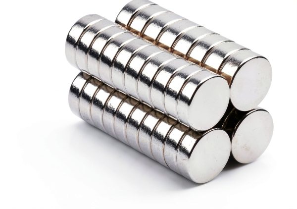 Deryun 8x2.7mm Rare Earth Magnets Nickel Coated Silver-0
