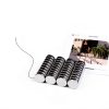 Deryun 8x2.7mm Rare Earth Magnets Nickel Coated Silver-3