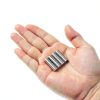 Deryun 8x2.7mm Rare Earth Magnets Nickel Coated Silver-2