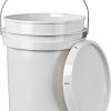 EconoHome 5 Gallon Bucket Heavy-Duty Plastic Storage Pail-0