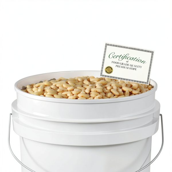 EconoHome 5 Gallon Bucket Heavy-Duty Plastic Storage Pail-2