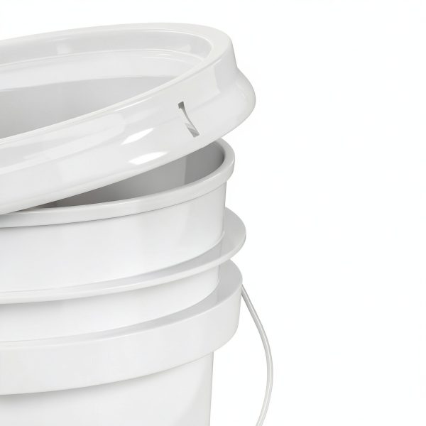 EconoHome 5 Gallon Bucket Heavy-Duty Plastic Storage Pail-4