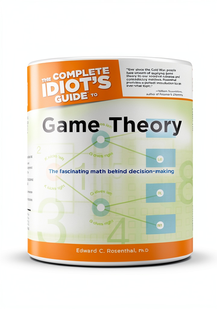 Reader studying Game Theory eBook on a tablet