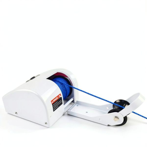 Electric Anchor Winch Acdet 25LBS Marine with Remote Control White-3