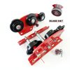 Manual Trolley Senotoyar 6‑Wheel I‑Beam Lift 2200lb Adjustable Flange-8