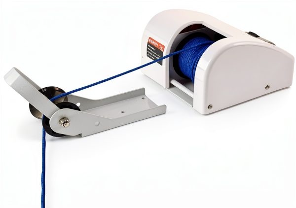 Electric Anchor Winch Acdet 25LBS Marine with Remote Control White-0