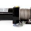 ATV Winch Generic 2000lb 12V 1.0hp Steel Cable Roller Remote Control-1