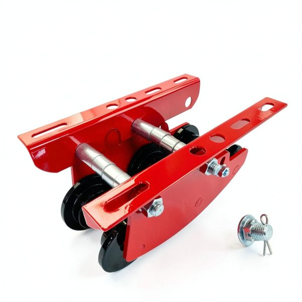 Manual Trolley Senotoyar 6‑Wheel I‑Beam Lift 2200lb Adjustable Flange-5