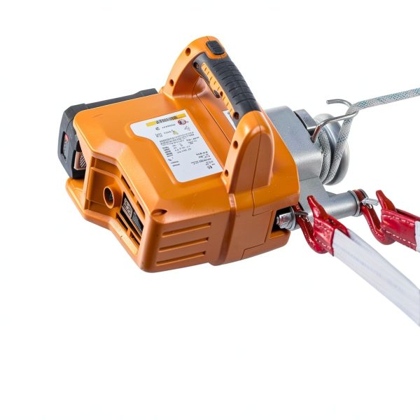Electric Portable Capstan Winch SuperHandy 48V Brushless 2000lb Pull-4