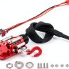 Metal Winch for SCX10 D90 D110 TF2 KM2 LUCKDANO Mini RC Electric Winch-5