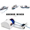 Electric Anchor Winch Acdet 25LBS Marine with Remote Control White-5