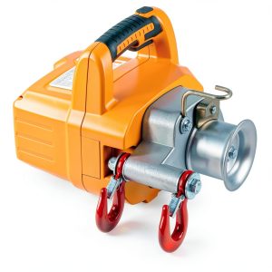 Electric Portable Capstan Winch SuperHandy 48V Brushless 2000lb Pull-0