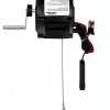 Portable Electric Winch lxrnqcey 12V 300W 5000lb Capacity Black-1