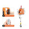 Electric Hoist Winch NTNOEA 110V Portable 1500W 1100lb Capacity Orange-2