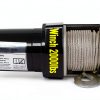 ATV Winch Generic 2000lb 12V 1.0hp Steel Cable Roller Remote Control-5