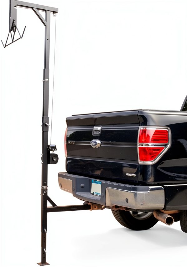 Extreme Max Extendable Rotating Electric Hitch Hoist 5001.6787 3000lb-1