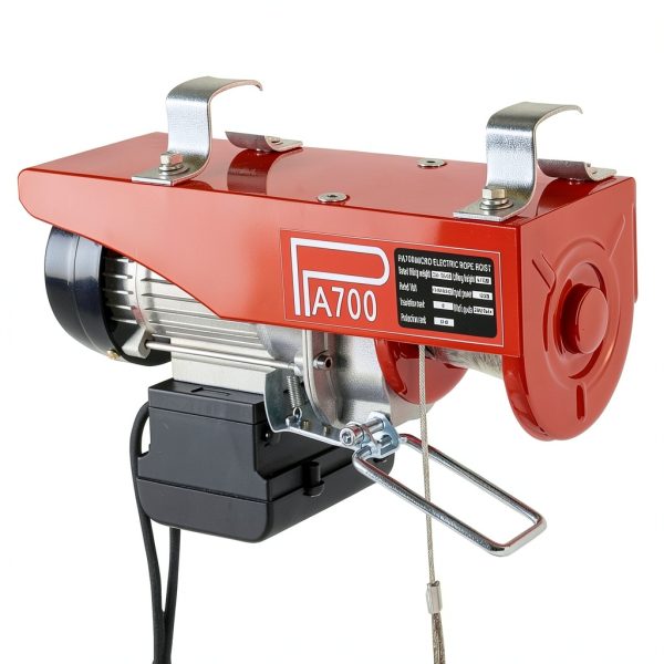 Electric Winch RTUSUML 1543 lb 110V Hoist with Dual Slings-6