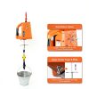 Electric Hoist Winch NTNOEA 110V Portable 1500W 1100lb Capacity Orange-5
