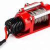 Metal Winch for SCX10 D90 D110 TF2 KM2 LUCKDANO Mini RC Electric Winch-3