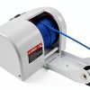 Electric Anchor Winch Acdet 25LBS Marine with Remote Control White-1