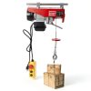 Electric Winch RTUSUML 1543 lb 110V Hoist with Dual Slings-7