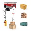 Electric Winch RTUSUML 1543 lb 110V Hoist with Dual Slings-1