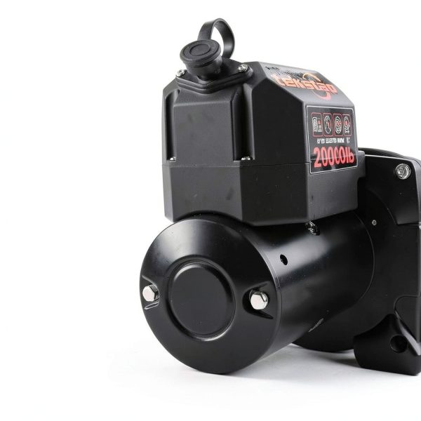20000LB Electric Winch Tekstap 12V IP68 Waterproof 0.47in x85ft Rope-3