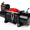 20000LB Electric Winch Tekstap 12V IP68 Waterproof 0.47in x85ft Rope-2