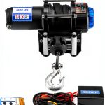 WeiSen 4500lb 12V ATV UTV Electric Winch Kit with Synthetic Line-0