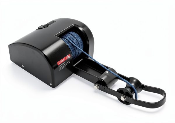 Electric Boat Anchor Winch CUBELLIN 35lb with Remote and 100ft Rope-3