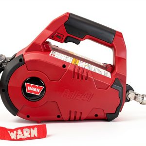 WARN 885001 PullzAll Corded Electric Winch 120V 1,000 lb Red-0