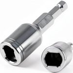 Stainless Steel Trailer Winch Drill Adapter – EVRBUL 0.48×0.33in Grip-0