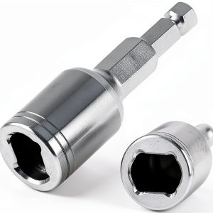 Stainless Steel Trailer Winch Drill Adapter – EVRBUL 0.48×0.33in Grip-0
