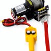 2000lb 12V ATV UTV Electric Winch ZeHuoGe Waterproof Cable Off Road-1